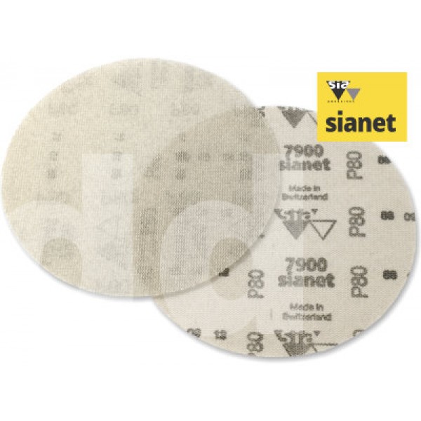 Sianet Net Backed Abrasive Discs 150mm [Series 7900] (Box of 50)