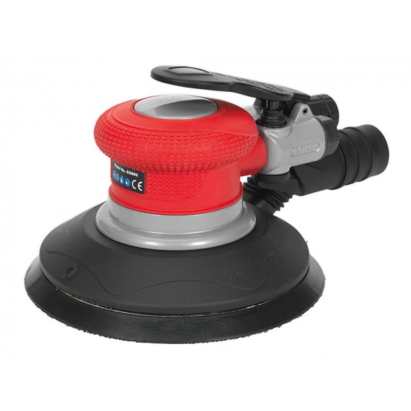 Sealey GSA05 Air Palm Random Orbital Sander Ø150mm Dust-Free