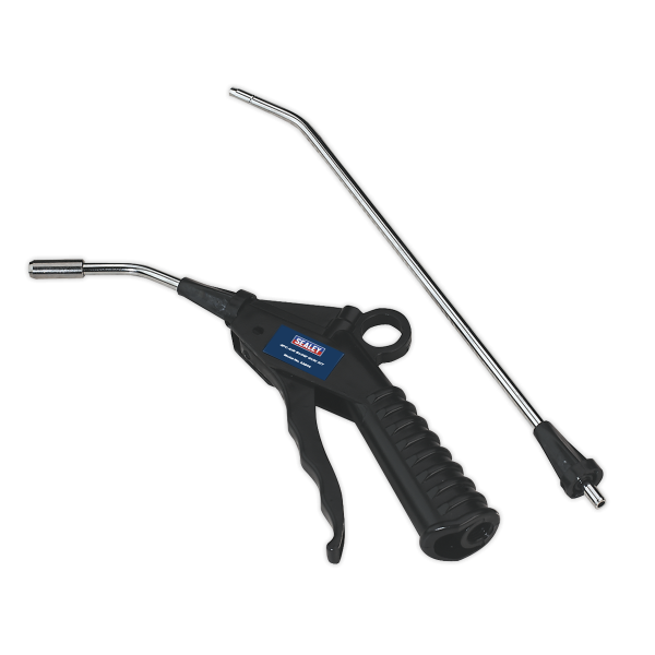 Air Blow Gun with Safety Nozzle & 2 Extensions