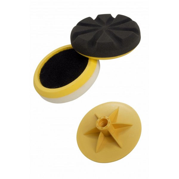 Fast Mover Compounding & Polishing Pad Kit, 150mm, 3pcs