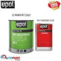 U-POL S2025 HIGH BUILD 2K PRIMER WITH S2030 UPOL HARDENER GREY 5LTR KIT