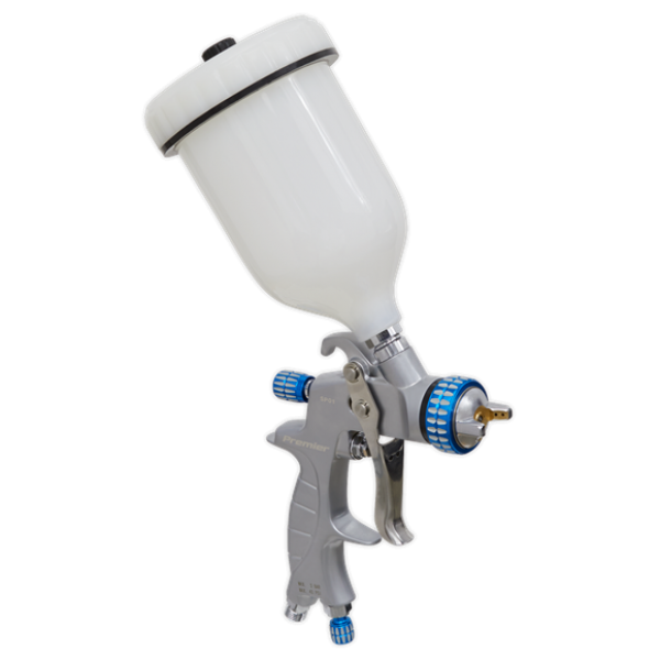 Sealey Gravity Feed Spray Gun 1.4mm Set-Up