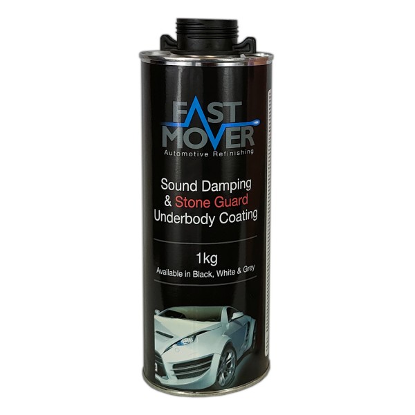 Fast Mover Stone Chip, Black, 1kg Bottle