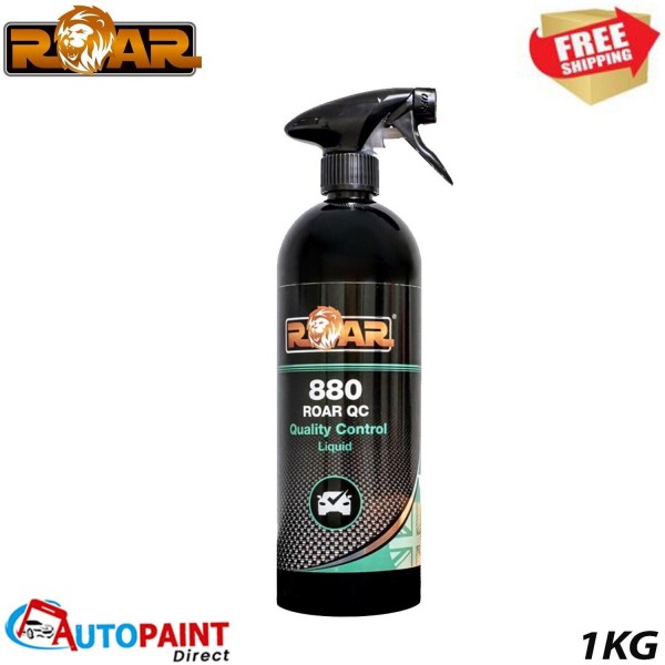 ROAR 880 QC Quality Control Liquid Spray Liquid Valeting Polishing 1L