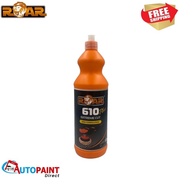 ROAR 610 Plus EXTREME CUTTING POLISH POLISHING VALETING COMPOUND 1KG