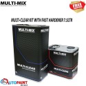 MULTIMIX MULTI CLEAR MS 2K CLEARCOAT KIT 7.5LTR - WITH Extra FAST HARDENER