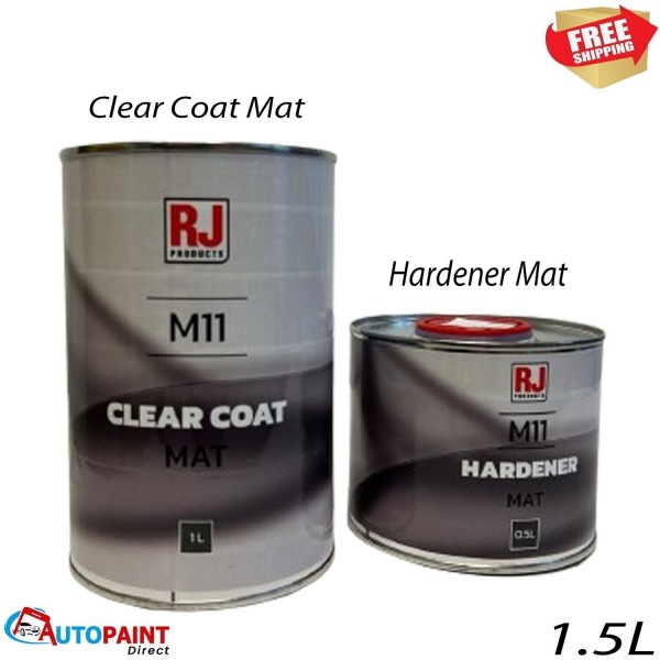 2K MATT Clear coat Kit 1L+0.5L Hardener MAtt Smart 1.5L