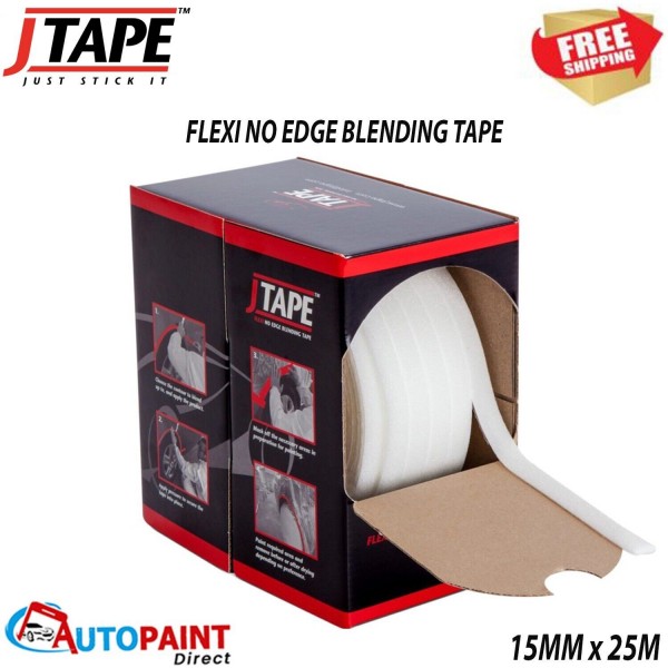 J TAPE FLEXI NO EDGE BLENDING TAPE 15MM x 25M JTAPE MASKING FOAM 1018.1525